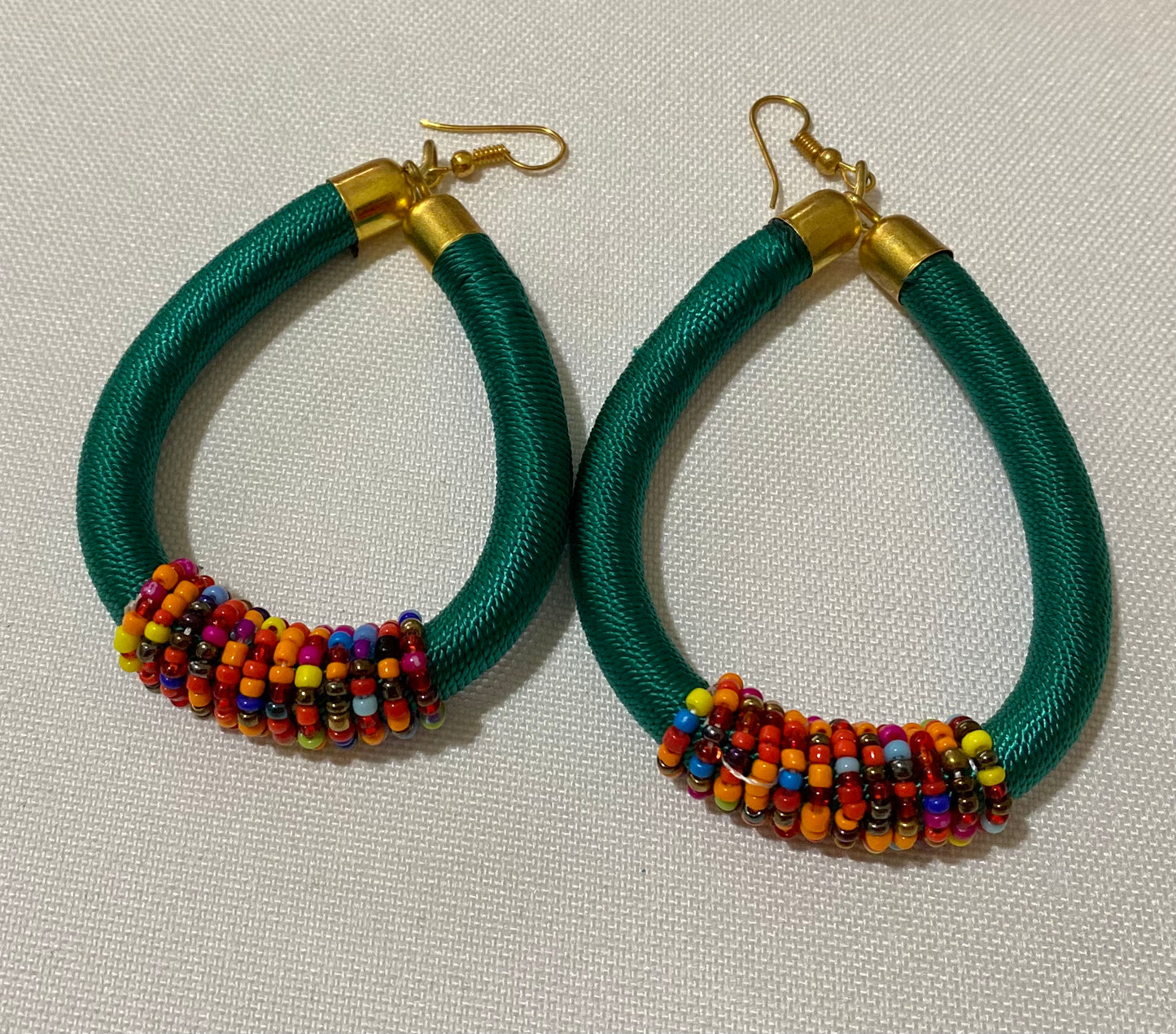 Threaded Drop Earrings