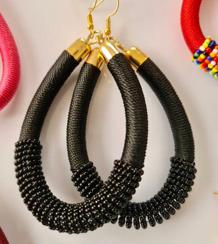 Threaded Drop Earrings