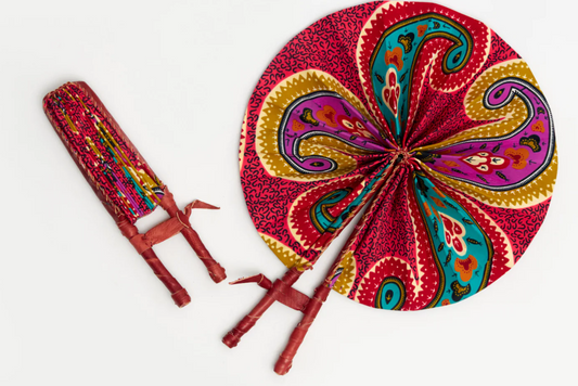 Swirl Ankara Fan